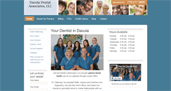 Desktop Screenshot of daculadental.com